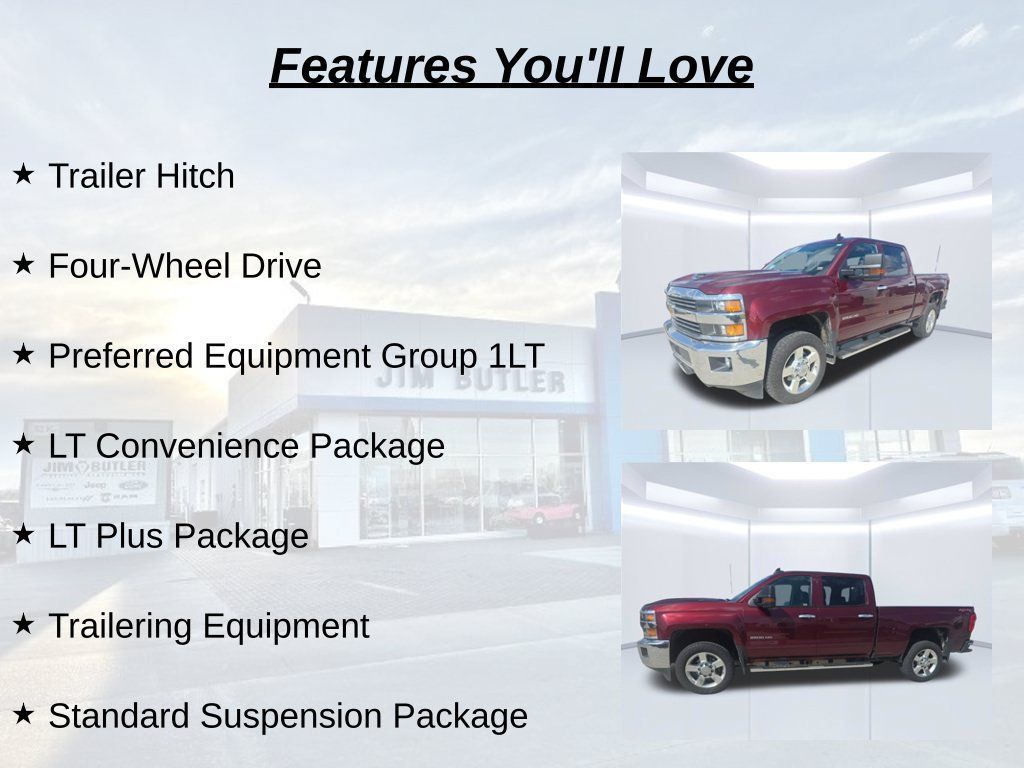 Used 2017 Chevrolet Silverado 2500 LT w/ LT Convenience Package AWD/4WD image 14