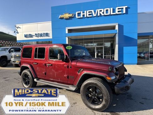 Used 2021 Jeep Wrangler Unlimited Sahara image 1