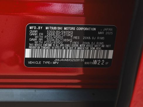 New 2025 Mitsubishi Outlander SE image 14