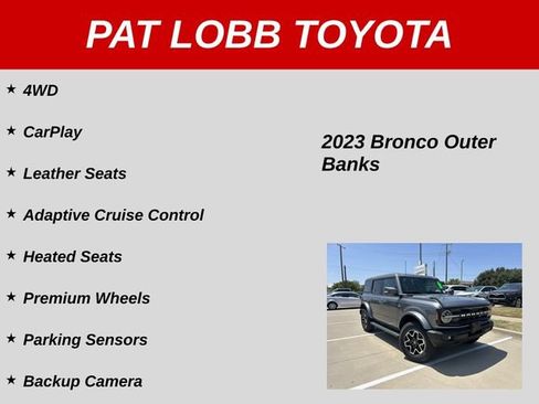 Used 2023 Ford Bronco Outer Banks AWD/4WD image 27