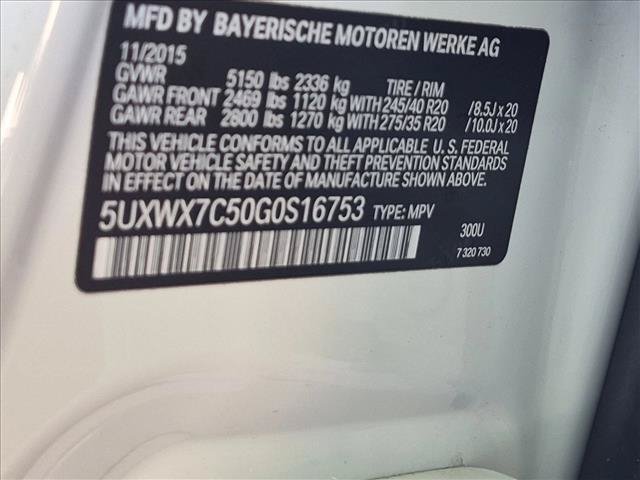 Used 2016 BMW X3 xDrive35i AWD/4WD image 26
