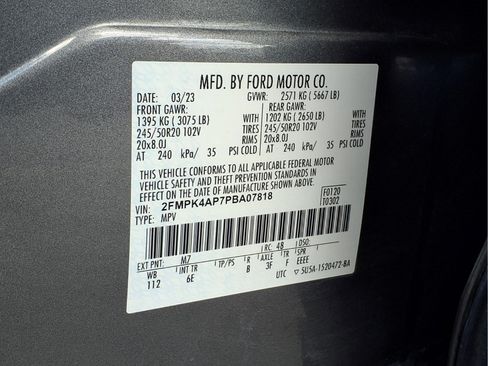 Used 2023 Ford Edge ST AWD/4WD image 23