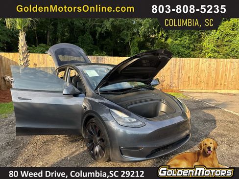 Used 2021 Tesla Model Y Performance AWD/4WD image 1