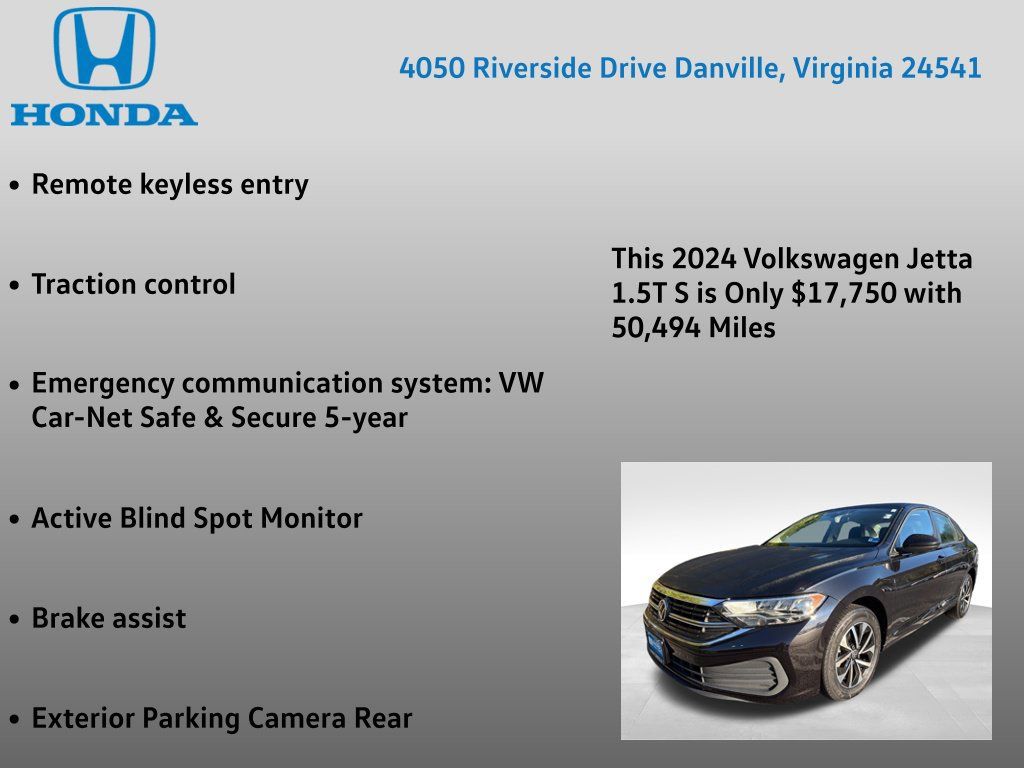 Used 2024 Volkswagen Jetta S FWD image 12