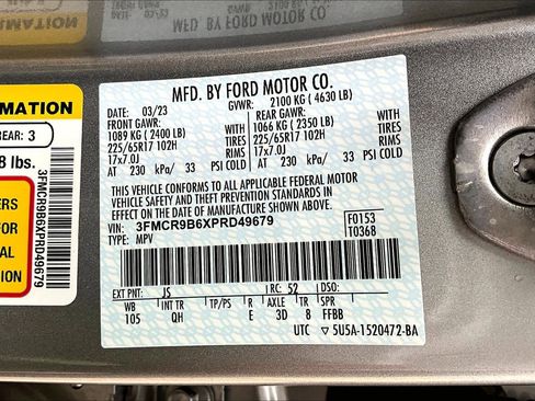 Certified 2023 Ford Bronco Sport Big Bend w/ Convenience Package image 33