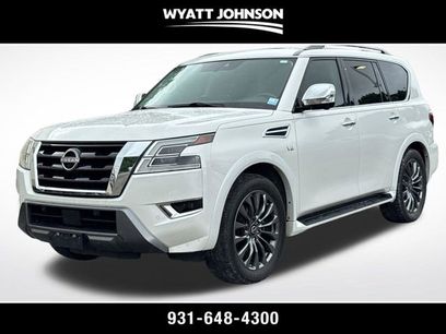 Used 2021 Nissan Armada Platinum w/ Captain's Chairs Package