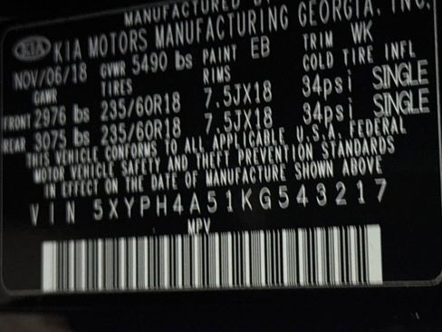 Used 2019 Kia Sorento EX image 31