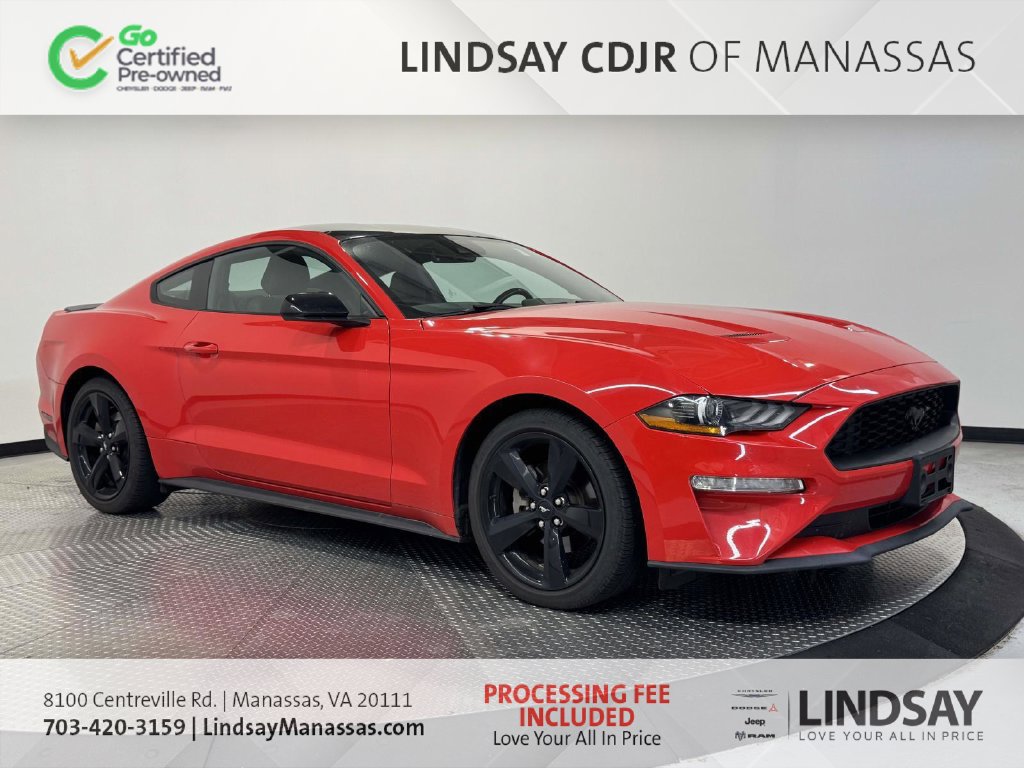 Used 2021 Ford Mustang Coupe w/ Equipment Group 101A RWD image 1