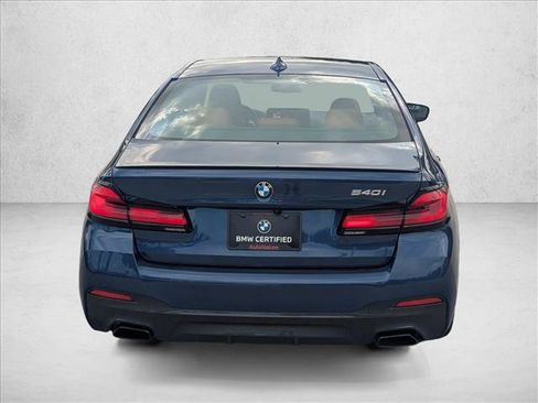 Certified 2023 BMW 540i w/ M Sport Package RWD image 7