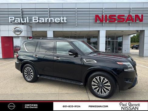 Certified 2024 Nissan Armada SL w/ Midnight Edition Package RWD image 5