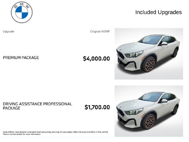 Used 2024 BMW X2 xDrive28i w/ Premium Package AWD/4WD image 3