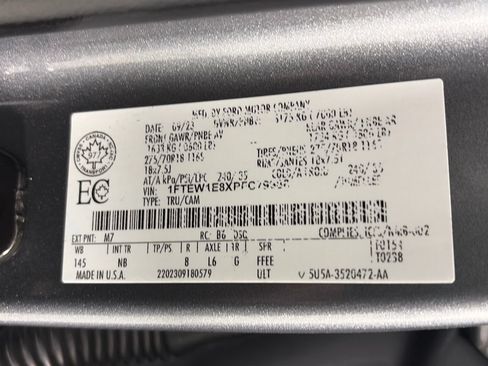 Used 2023 Ford F150 Tremor w/ Equipment Group 402A High AWD/4WD image 9