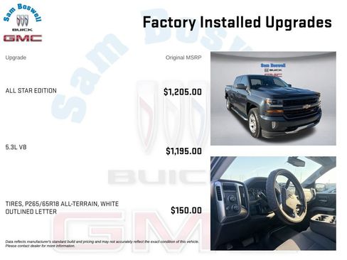 Used 2017 Chevrolet Silverado 1500 LT w/ All Star Edition AWD/4WD image 4