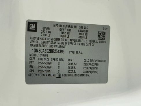 Used 2011 Chevrolet Tahoe LS w/ Texas Edition image 50