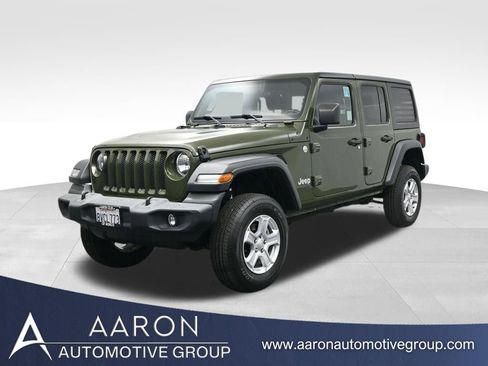 Used 2021 Jeep Wrangler Unlimited Sport image 1