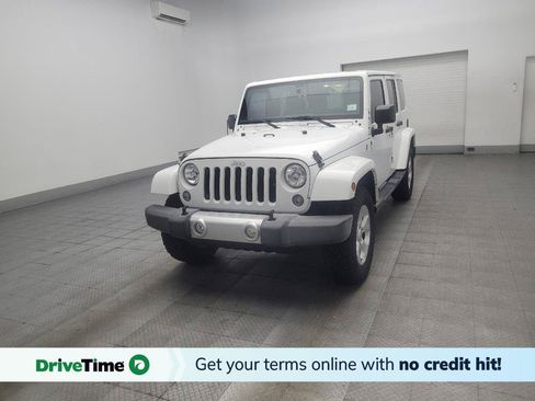 Used 2015 Jeep Wrangler Unlimited Sahara w/ Connectivity Group AWD/4WD image 1