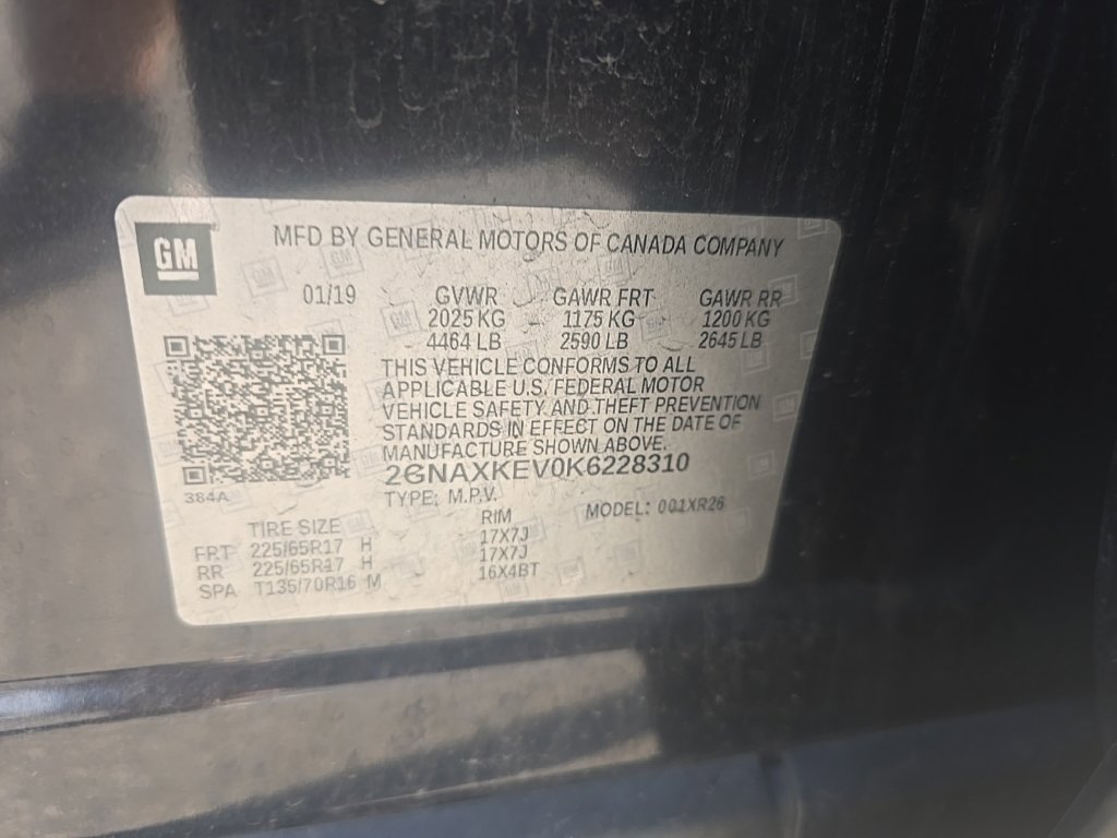 Used 2019 Chevrolet Equinox LT FWD image 13