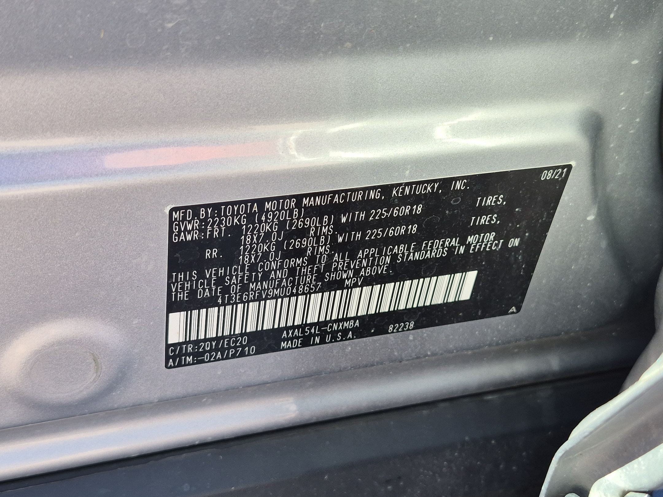 Used 2021 Toyota RAV4 XSE AWD/4WD image 32