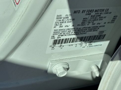 Certified 2021 Ford Mustang Mach-E Select w/ Comfort/Technology Package image 30