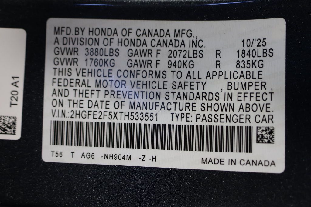 Used 2026 Honda Civic Sport image 28