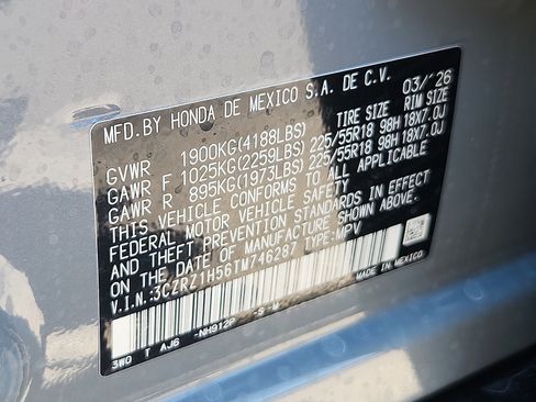 New 2026 Honda HR-V Sport image 17