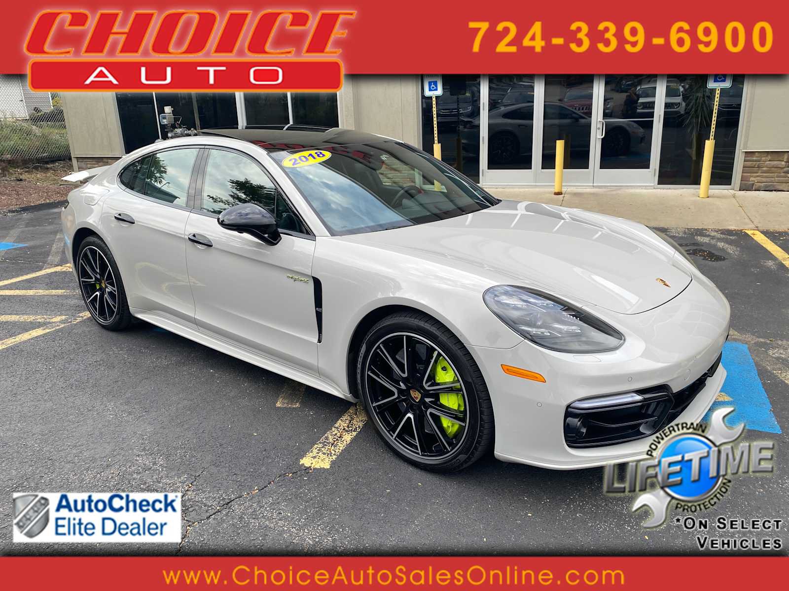 Used 2018 Porsche Panamera Turbo S AWD/4WD image 1