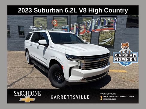 Used 2023 Chevrolet Suburban High Country AWD/4WD image 1