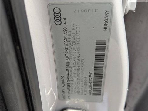 Used 2016 Audi A3 2.0T Premium Plus w/ Technology Package AWD/4WD image 16