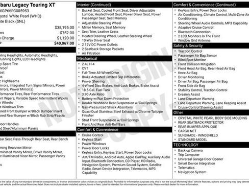 Used 2024 Subaru Legacy Touring XT image 22