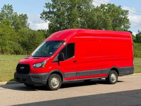 Used 2021 Ford Transit 350 148 High Roof Extended AWD w/ Load Area Protection Package image 9