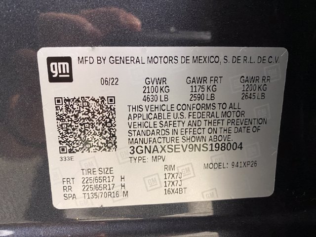 Certified 2022 Chevrolet Equinox LS AWD/4WD image 33