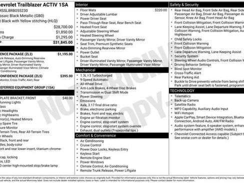 Used 2024 Chevrolet TrailBlazer ACTIV w/ Convenience Package AWD/4WD image 27