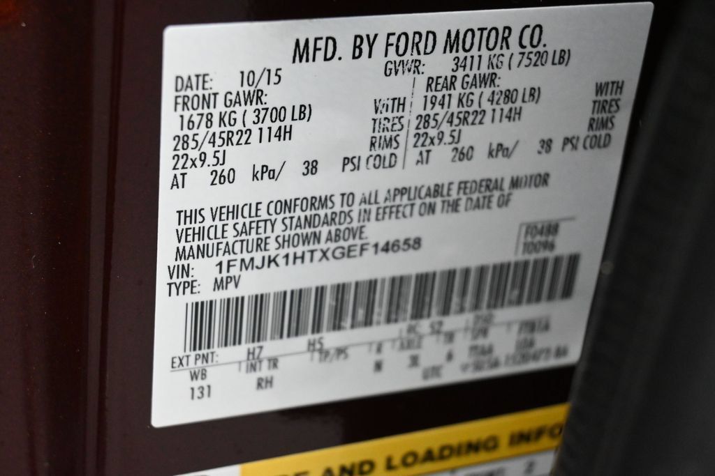 Used 2016 Ford Expedition EL King Ranch RWD image 19