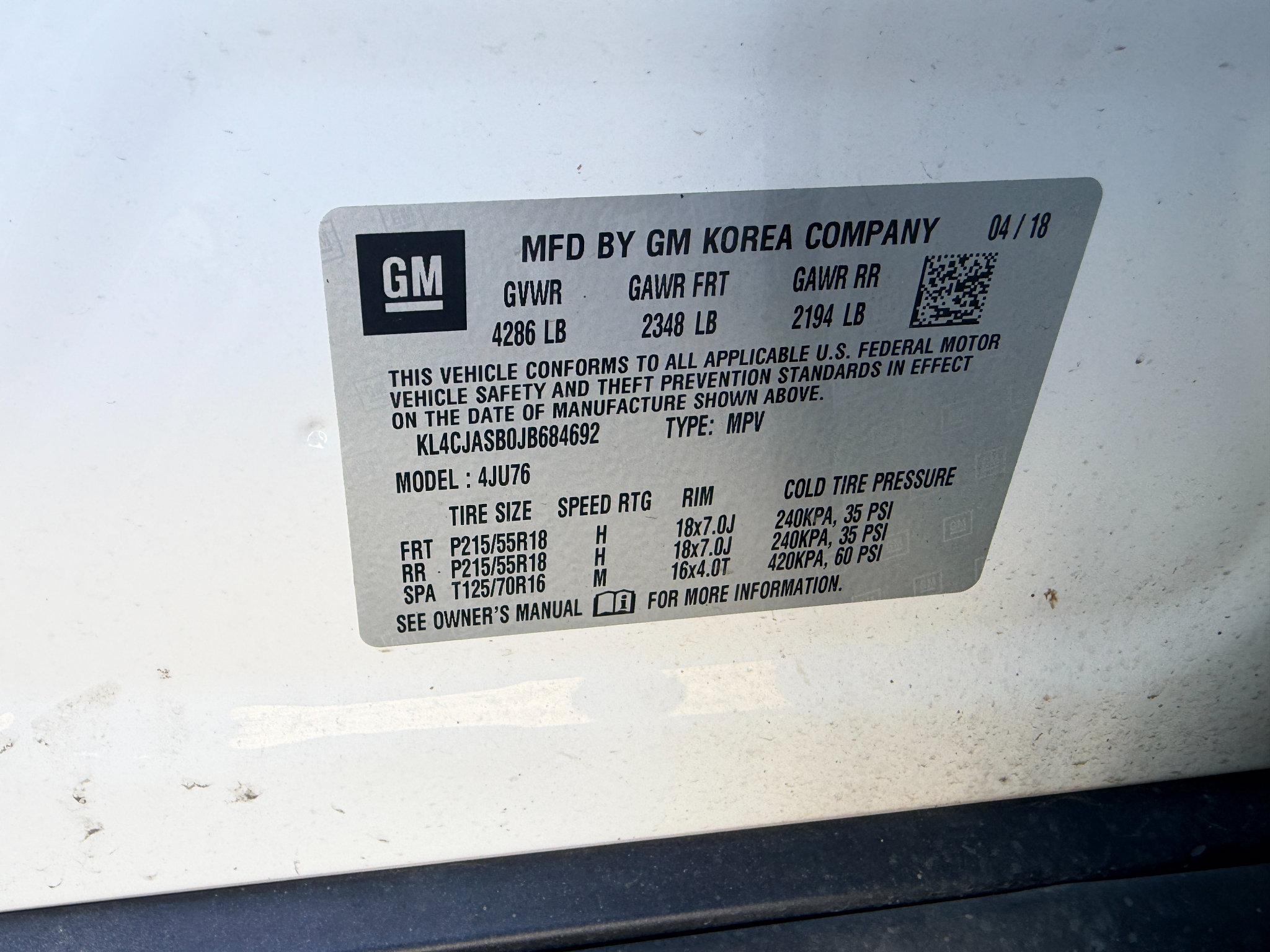 Used 2018 Buick Encore Preferred FWD image 19