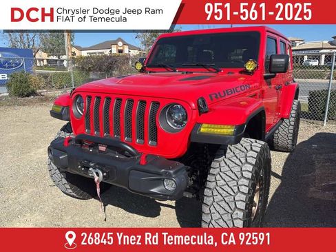 Certified 2023 Jeep Wrangler Unlimited Rubicon w/ Steel Bumper Group image 1