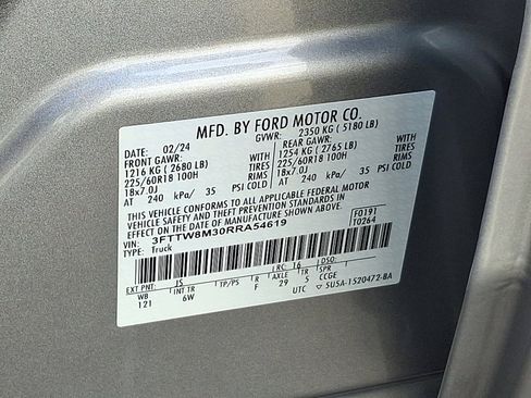 Used 2024 Ford Maverick Lariat w/ Black Appearance Package image 29