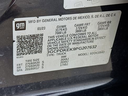 Used 2023 Chevrolet Silverado 1500 LT AWD/4WD image 12