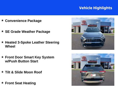 Used 2023 Toyota RAV4 SE w/ Convenience Package image 4