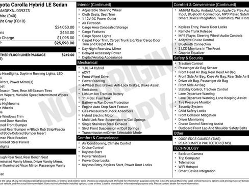 Used 2022 Toyota Corolla LE image 5