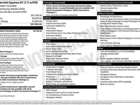 New 2026 Chevrolet Equinox EV LT w/ Convenience Package II image 11