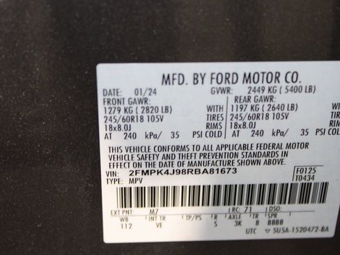 Certified 2024 Ford Edge SEL image 23