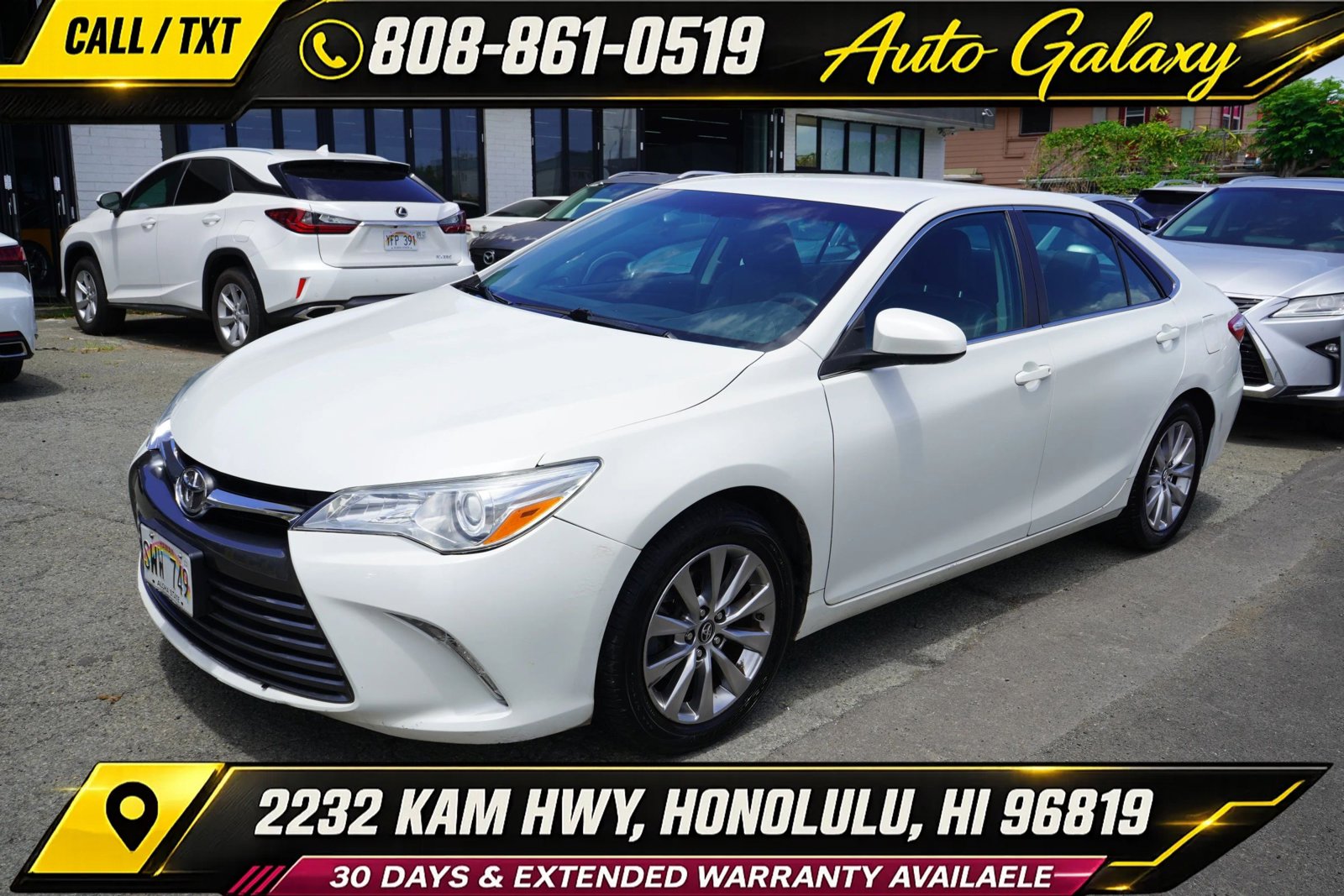 Used 2016 Toyota Camry XLE FWD image 1