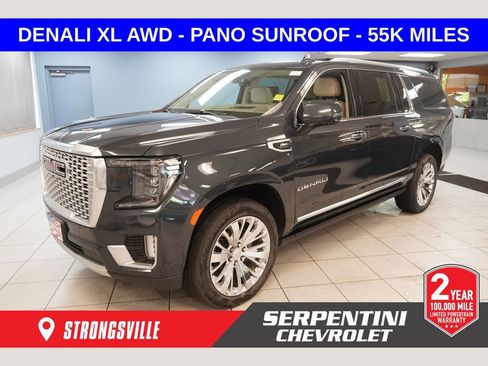 Used 2021 GMC Yukon XL Denali w/ Denali Premium Package AWD/4WD image 1