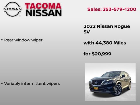 Used 2022 Nissan Rogue SV image 18