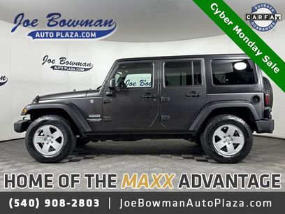 Used 2016 Jeep Wrangler Unlimited Sport w/ Quick Order Package 24S
