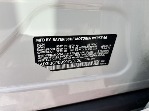 Used 2025 BMW X3 xDrive30i w/ Premium Package AWD/4WD image 37