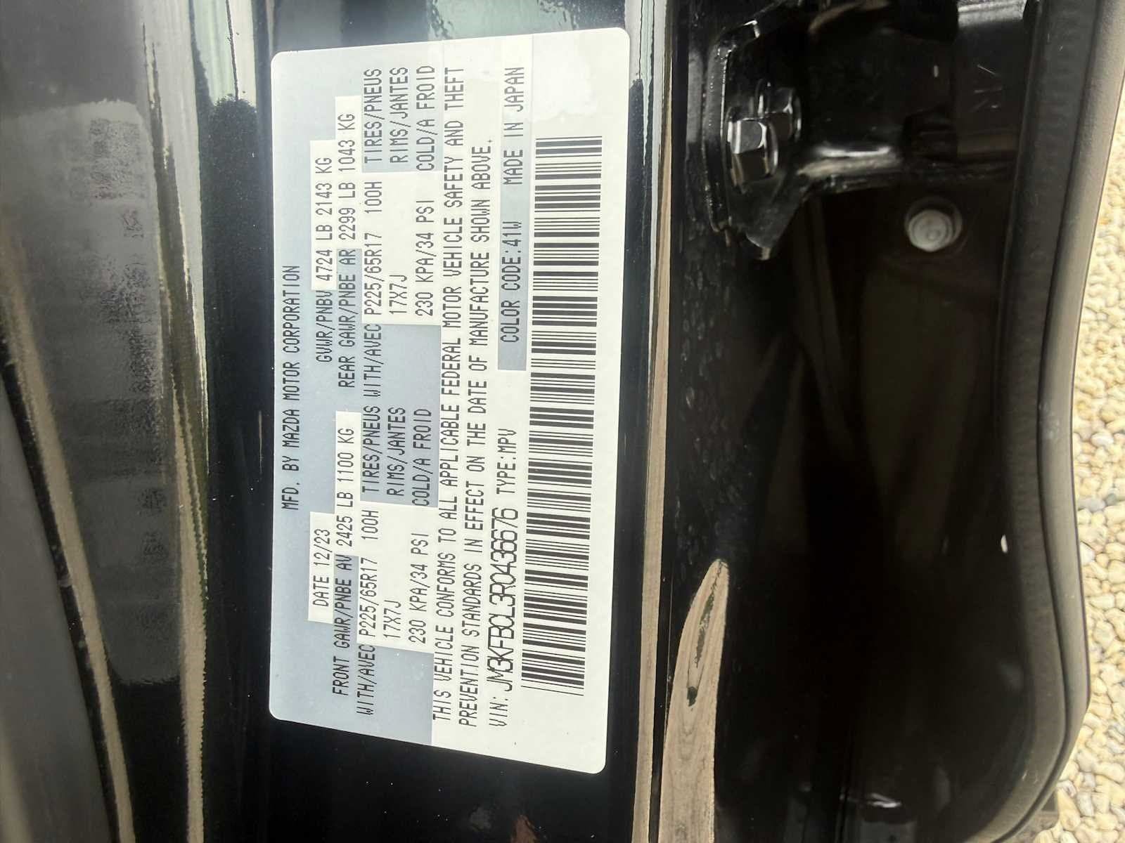 Certified 2024 MAZDA CX-5 AWD 2.5 S w/ Preferred Package image 39