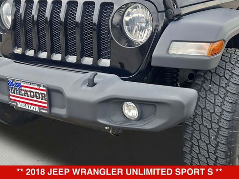 Used 2018 Jeep Wrangler Unlimited Sport S AWD/4WD image 11