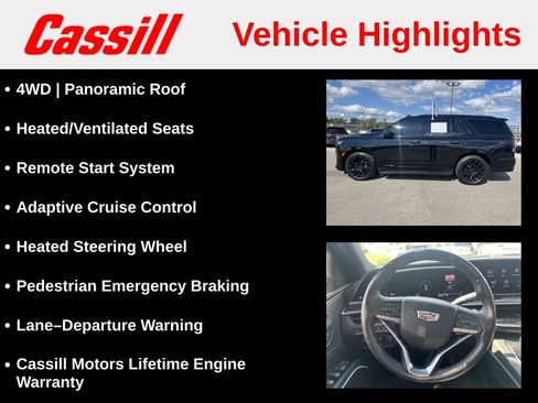 Used 2022 Cadillac Escalade Sport w/ Touring Package AWD/4WD image 7