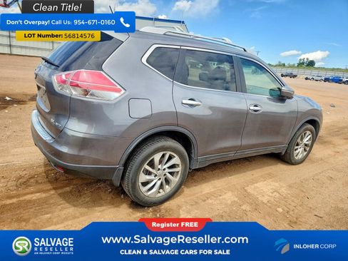 Used 2015 Nissan Rogue SL AWD/4WD image 4